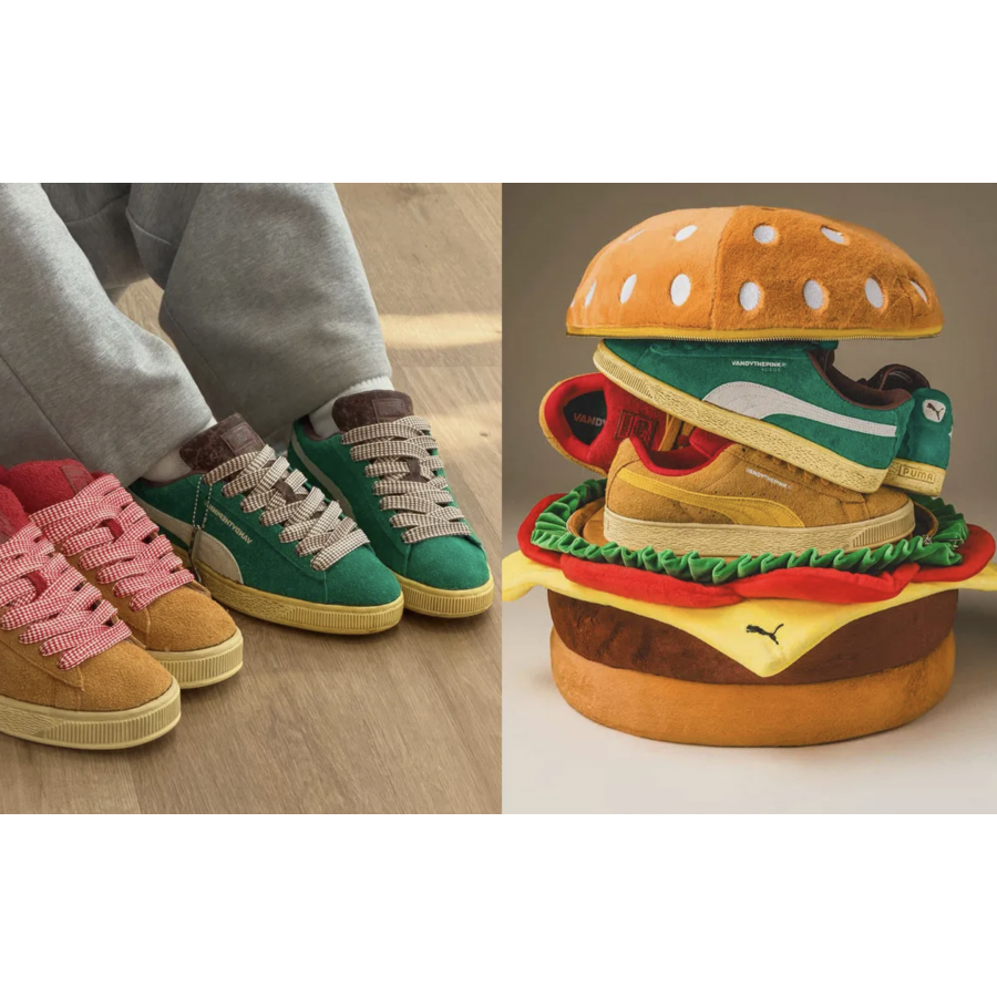 VANDYTHEPINK X PUMA SUEDE “BURGER” — САМАЯ ВКУСНАЯ КОЛЛАБОРАЦИЯ ГОДА