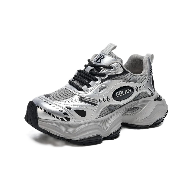 EBLAN Low-Top Chunky Sneakers Grey