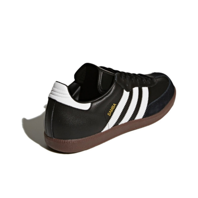 Adidas Samba Leather Shoes Black
