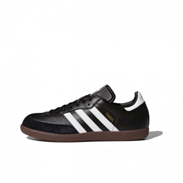 Adidas Samba Leather Shoes Black