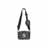 Сумка MLB Monogram NY Bag Black White 