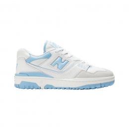 New Balance 550 White Blue Haze Rain Cloud White Blue  