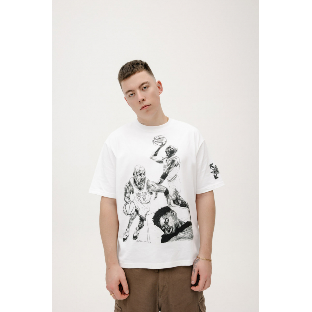 Футболка Jordan x Off-White Tee White