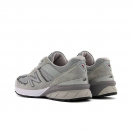 New Balance 990 V5 Made in USA Triple Grey White