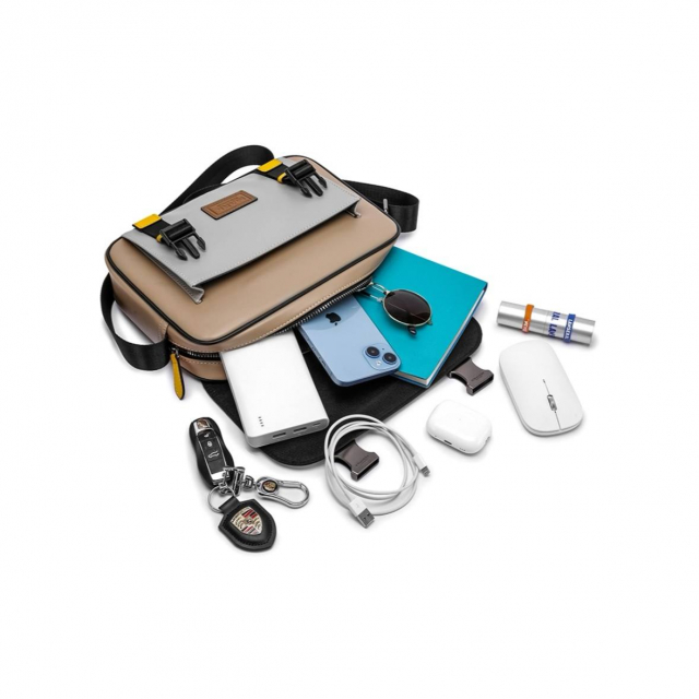 Сумка Mark Fairwhale Bag Grey Natural Beige Black Chocolate