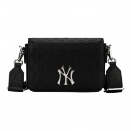 Сумка MLB NY Monogram Shoulder Bag Black