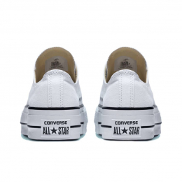 Converse Chuck Taylor All Star Platform Low White Black