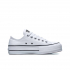 Converse Chuck Taylor All Star Platform Low White Black