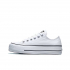 Converse Chuck Taylor All Star Platform Low White Black