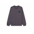 Лонгслив New Balance Ath Tee Grey Green