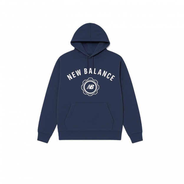 Худи New Balance Sport Seasonal Hoodie Navy