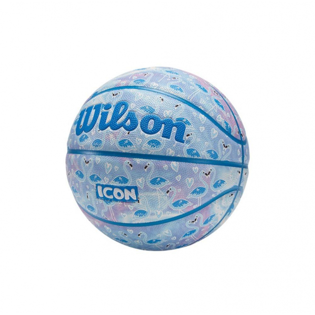 Мяч Wilson Basketball Ball Blue White Pink Purple 
