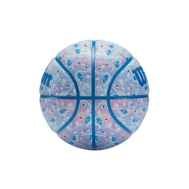 Мяч Wilson Basketball Ball Blue White Pink Purple 