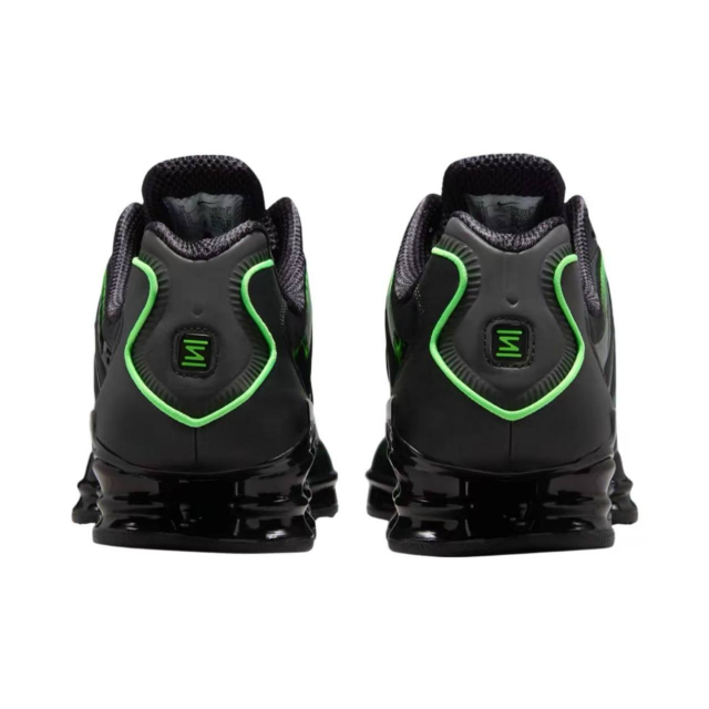 Кроссовки Nike Shox TL Black Electric Green - изображение 2