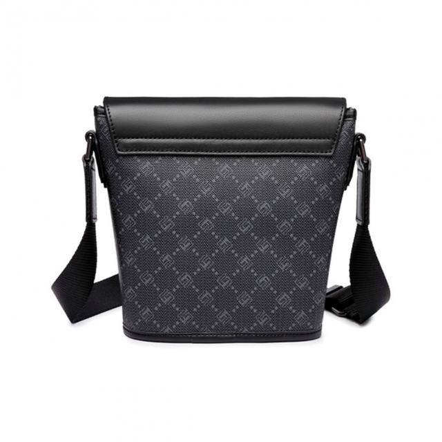 Mark Fairwhale Messenger Bag Black Grey Brown