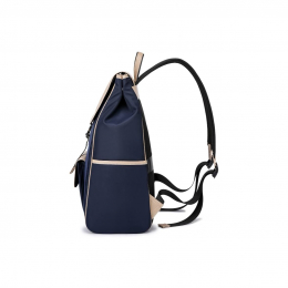 Mark Fairwhale Backpack Dark Blue Natural Beige