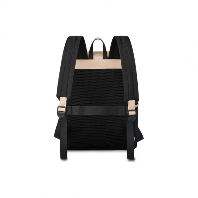 Mark Fairwhale Backpack Dark Blue Natural Beige