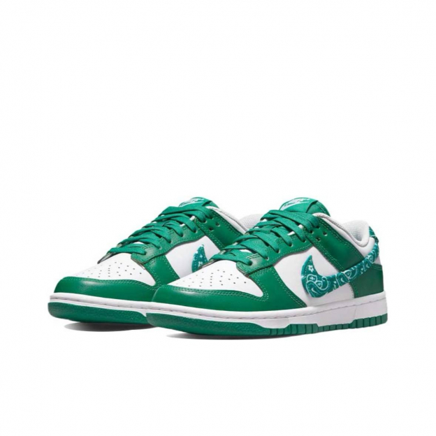 Nike Dunk Low Green Paisley