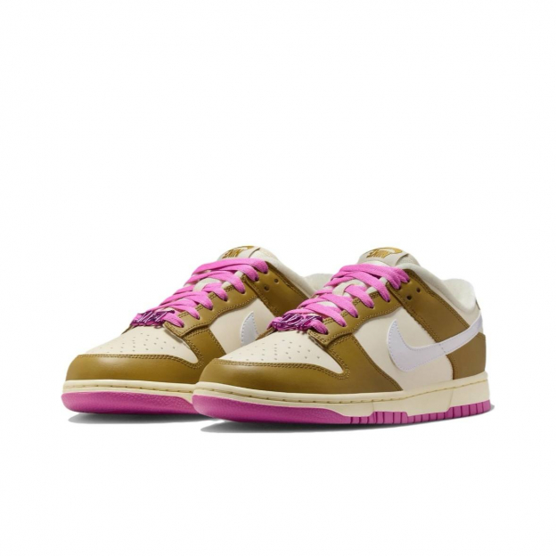 Nike Dunk Low Just Do It Bronzine Pink