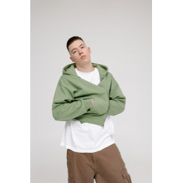 Худи Nike Solo Swoosh Zip Hoodie Olive