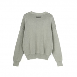 Свитер Fear of God Essentials Knit Pullover Green Concrete