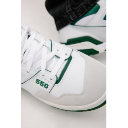 New Balance 550 Premium Pack White Green Natural