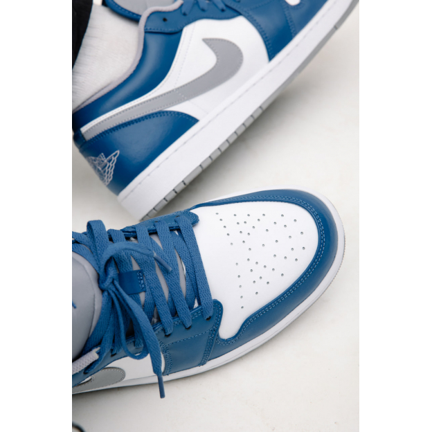 Air Jordan 1 Low  True Blue 