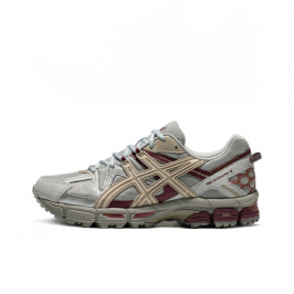 Asics Gel-Kahana 8 Beige Grey Burgundy 