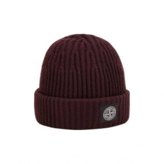 Шапка Stone Island Beanie Dark Red