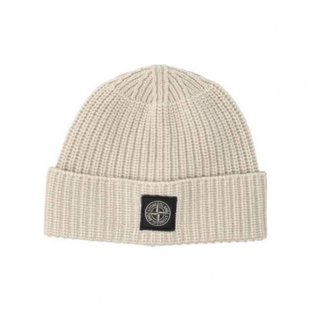 Шапка Stone Island Beanie Beige