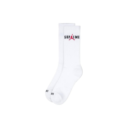 Носки Supreme x Jordan Crew Socks White