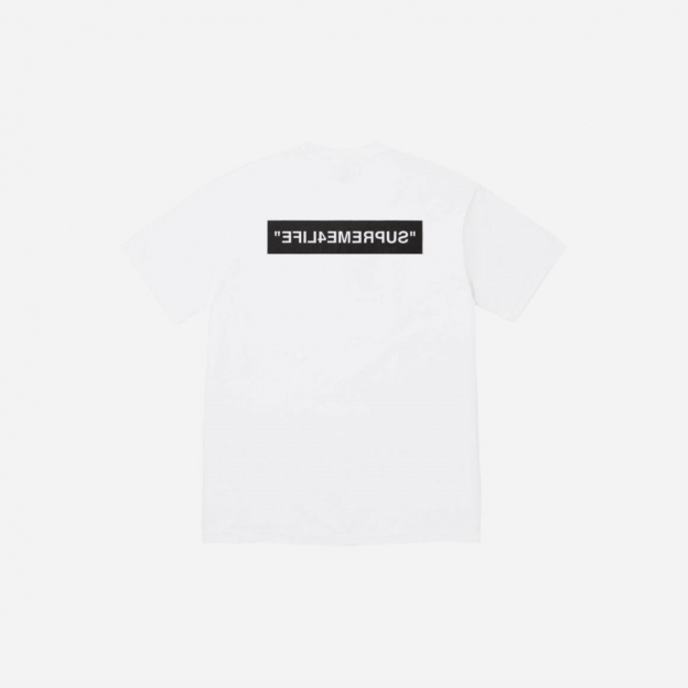 Футболка Supreme Life Tee White