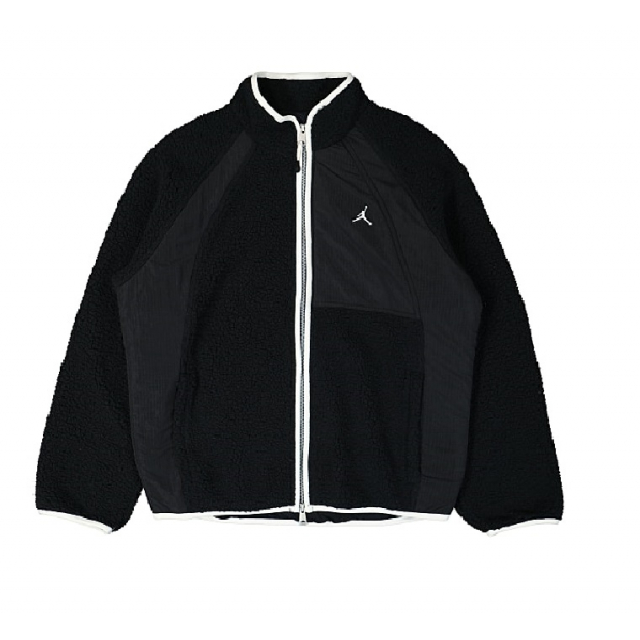 Флисовая кофта на молнии Jordan Essentials Full-Zip Fleece Jacket Black 