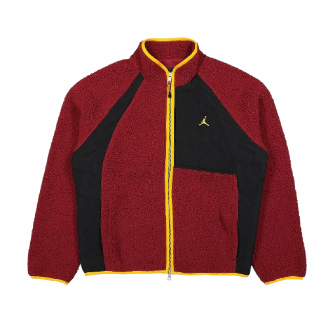 Флисовая кофта на молнии Jordan Essentials Full-Zip Fleece Jacket Red 
