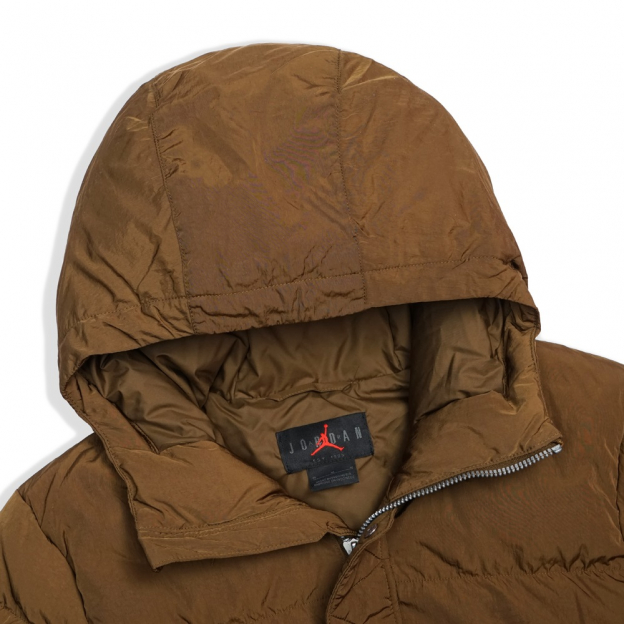 Пуховик Jordan Essential Hooded Down Jacket Brown