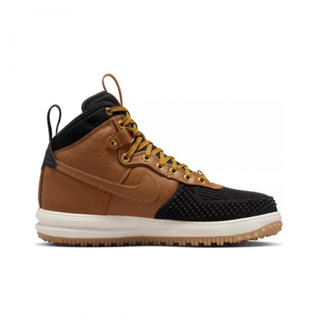 Nike Lunar Force 1 Duckboot Brown Black White Beige