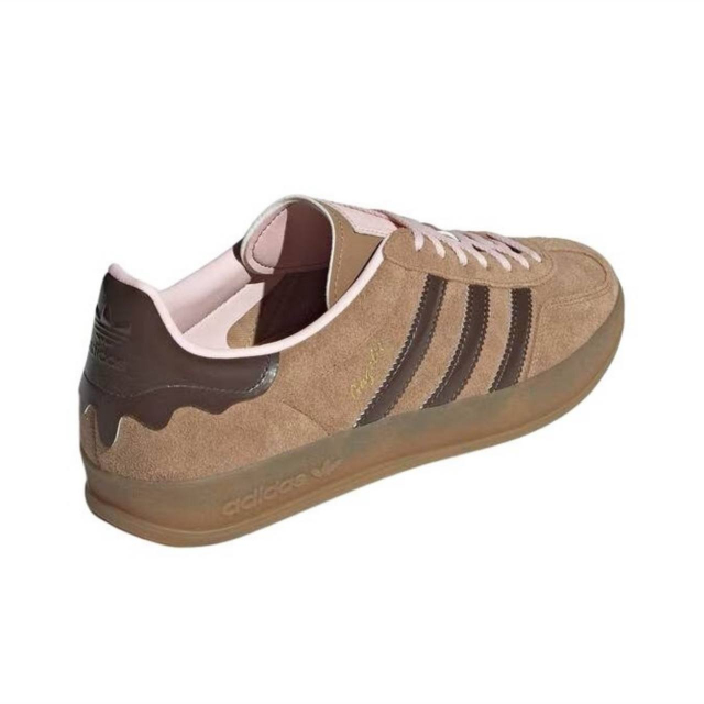 Adidas Originals Gazelle Chocolate Brown Light Pink