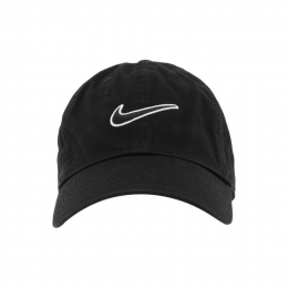 Кепка Nike Essential Swoosh Cap Black White
