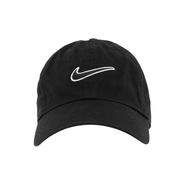 Кепка Nike Essential Swoosh Cap Black White