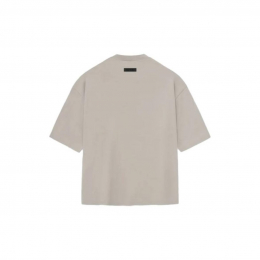 Fear of God Essentials Tee Silver Cloud