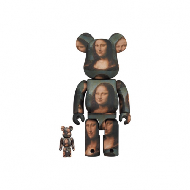 Medicom Toy Bearbrick Leonardo Da Vinci Mona Lisa