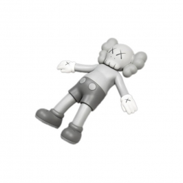 Kaws Hong Kong Holiday Companion Vinyl Figure Grey