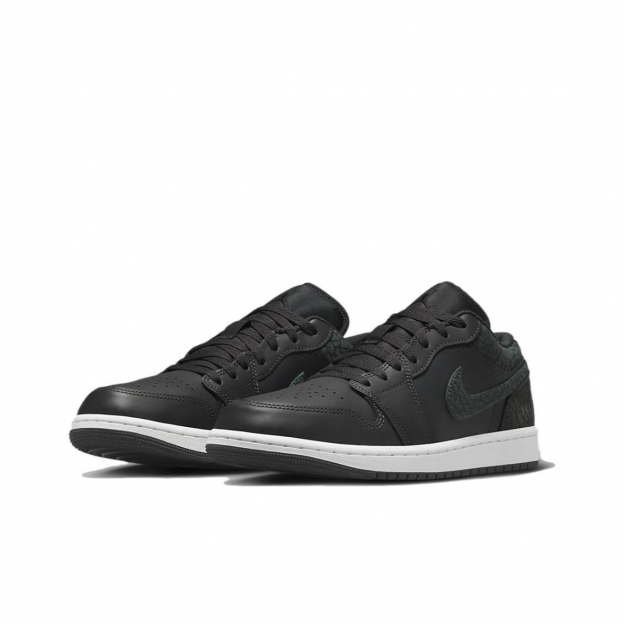 Air Jordan 1 Low Black Elephant Print