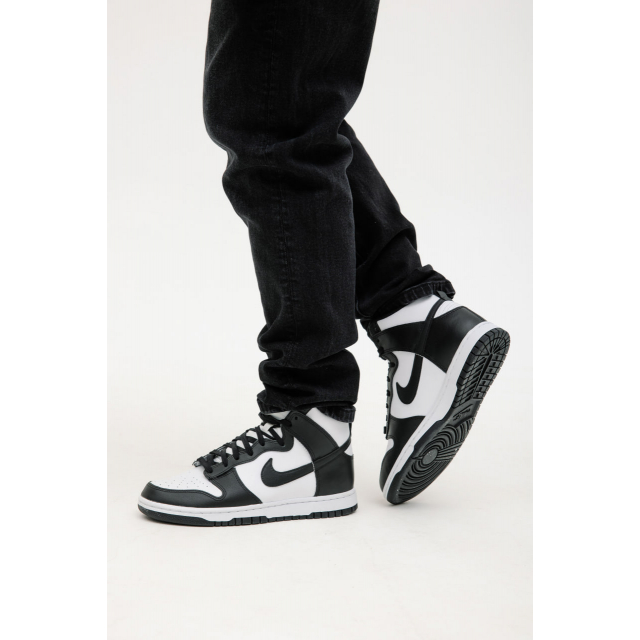 Nike Dunk High Black White 