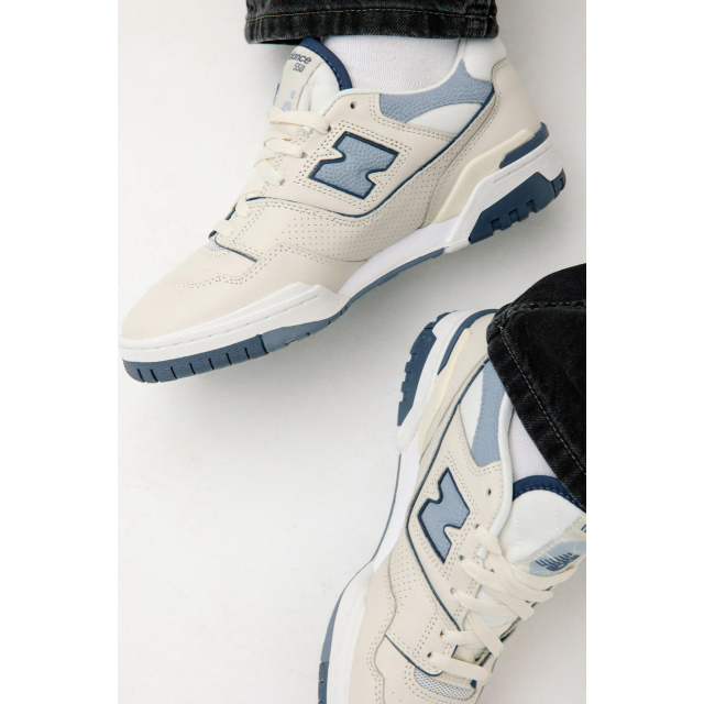 New Balance 550 Beige Cream Natural Light Blue 