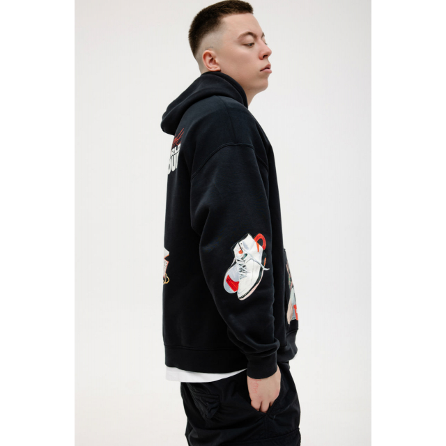 Худи Air Jordan Flight Hoodie Black