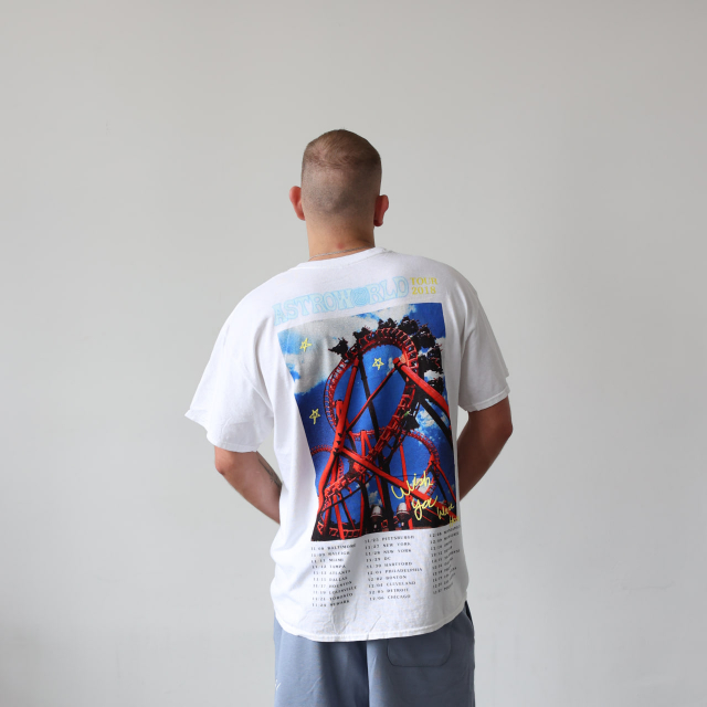 Футболка Travis Scott Cactus Jack Astroworld Tee White