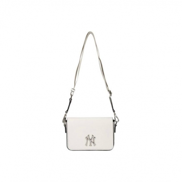 Сумка MLB NY Monogram Shoulder Bag White