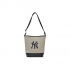 Сумка MLB Big Logo NY Bucket Bag Grey Black