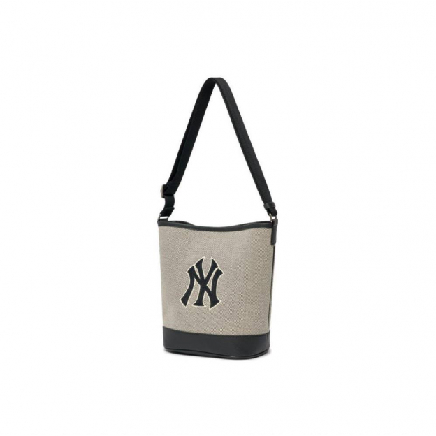 Сумка MLB Big Logo NY Bucket Bag Grey Black